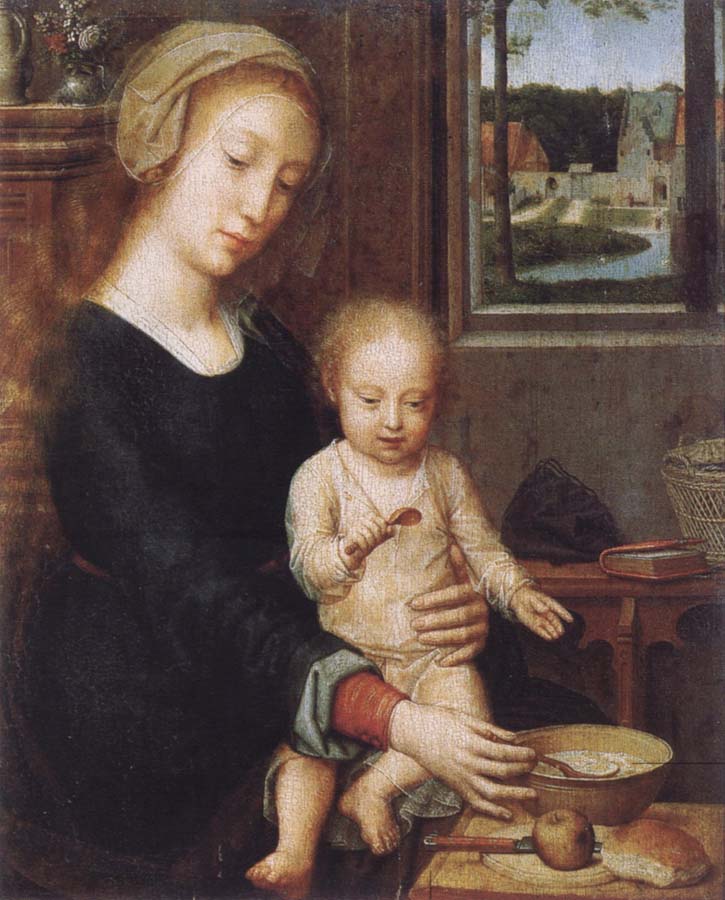 Maria with child